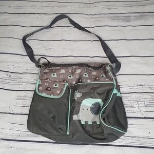 Baby Boom Elephant Duffle Diaper Bag